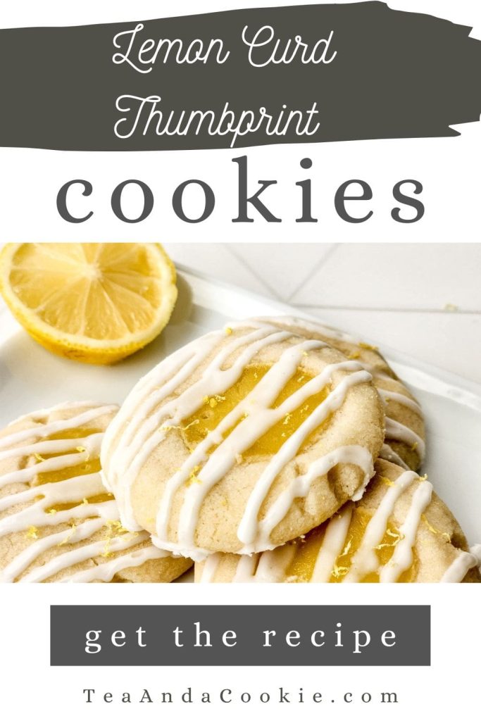 Lemon Curd Thumbprint Cookies