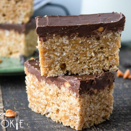 Scotcheroo Rice Krispie Treats