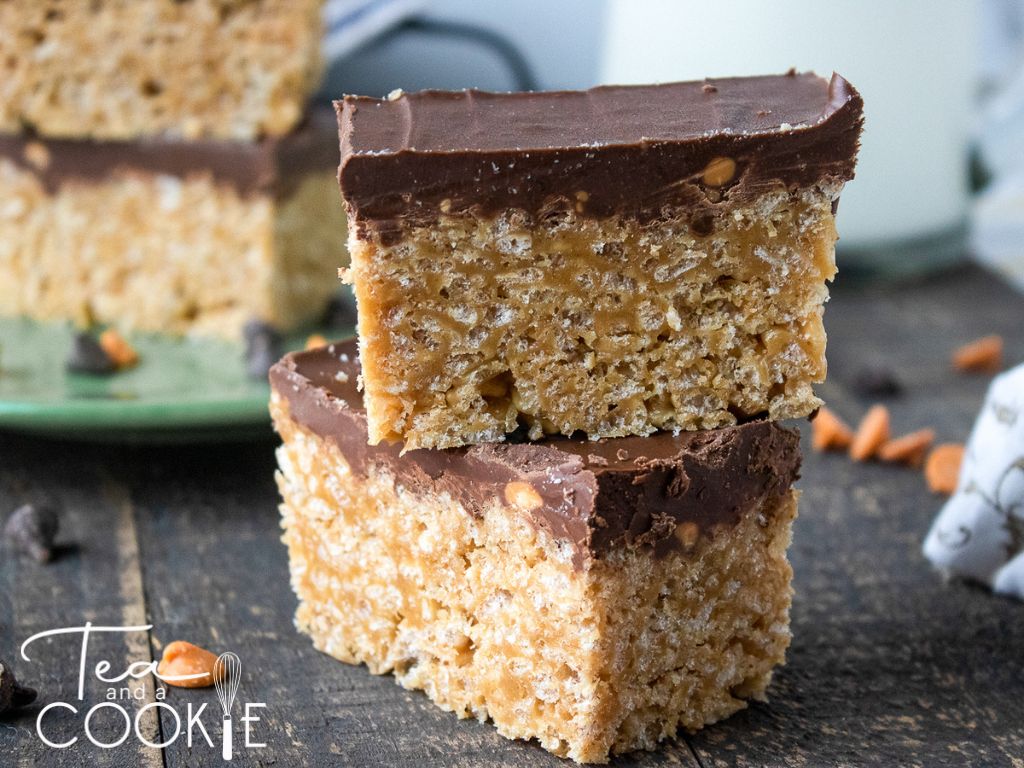 Scotcheroo Rice Krispie Treats