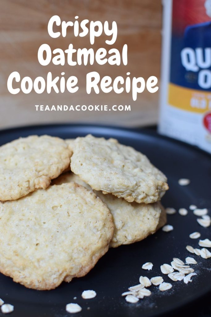 Crispy Oatmeal Cookie Recipe