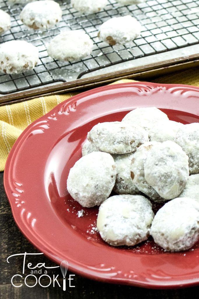 Spice Cookies with Powdered Sugar