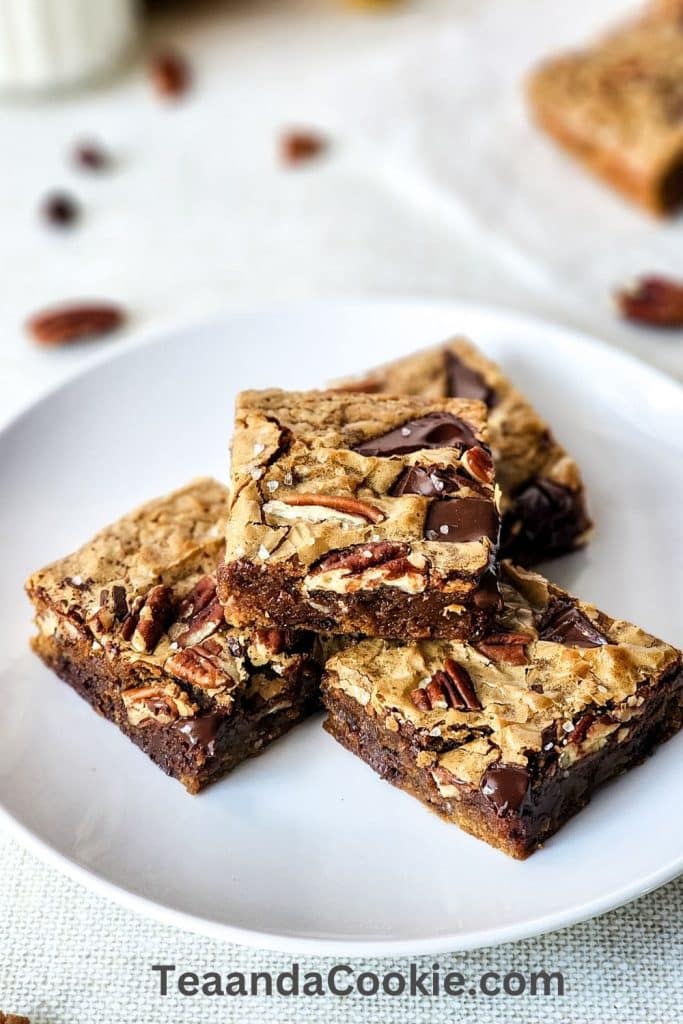 Chocolate Chunk Pecan Brownies