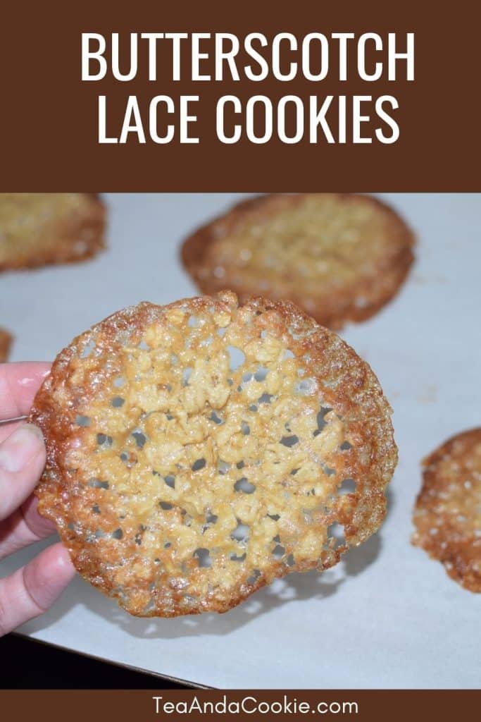 Butterscotch Lace Cookies