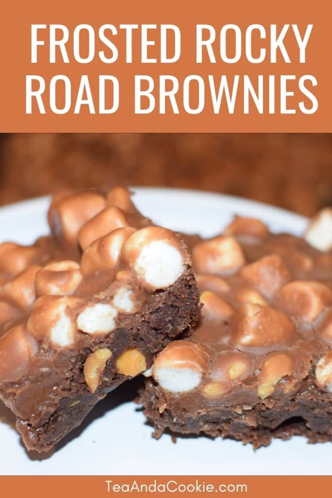 Frosted Rocky Road Brownies