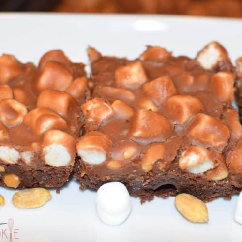 Frosted Rocky Road Brownies