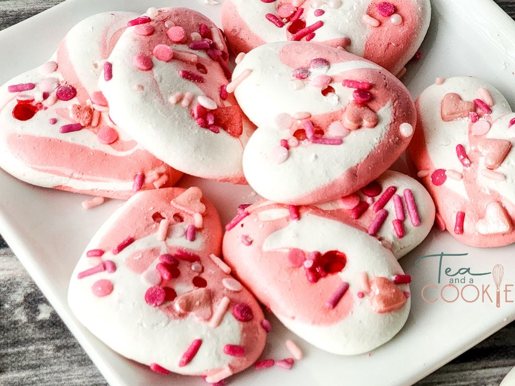 Valentine Meringue Cookies Recipe