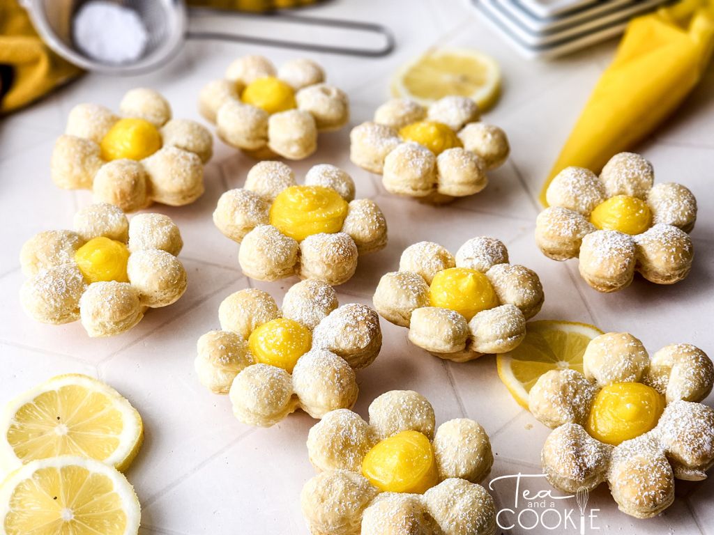 Lemon Flower Cookies