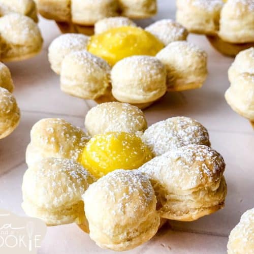 Lemon Flower Cookies