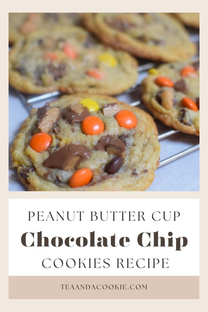 Peanut Butter Cup Chocolate Chip Cookies