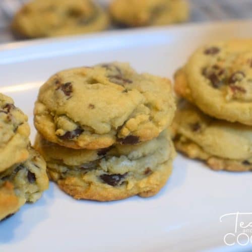 Chocolate Chip Cookie Recipe with Powdered Sugar