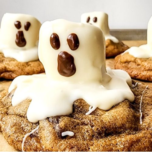 Ghost Chocolate Chip Cookies