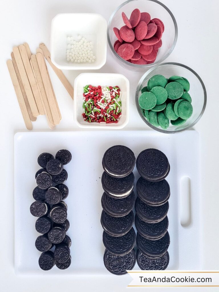 Mickey Christmas Oreos Ingredients