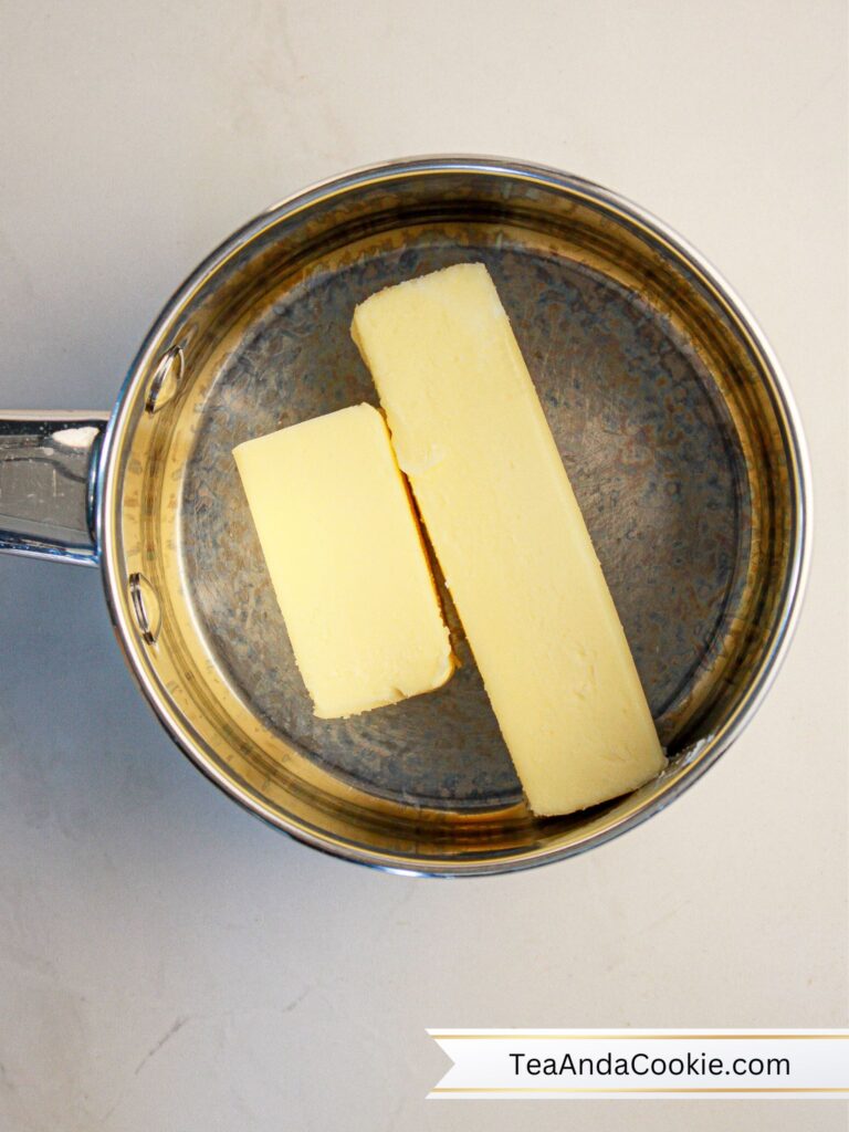 How to Brown Butter for Pecan Toffee Cookies