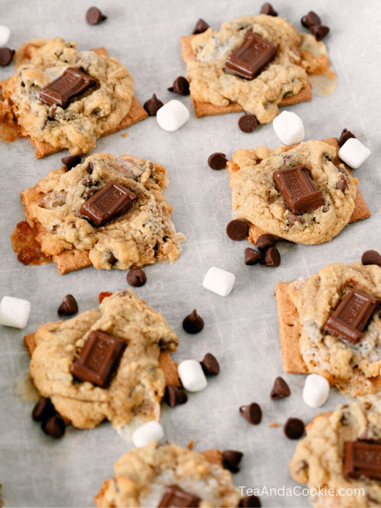 Chocolate Chip Smores Cookies