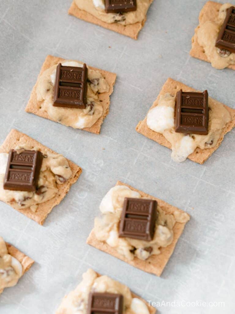 Chocolate Chip Smores Cookies