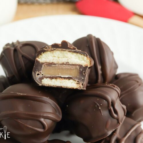 Homemade Twix Bites