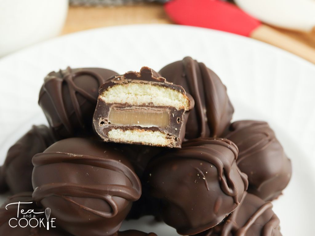 Homemade Twix Bites