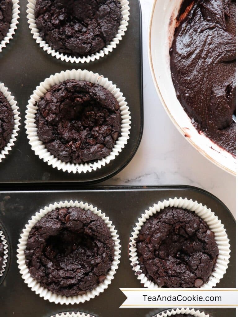 MM Brownie Cupcakes