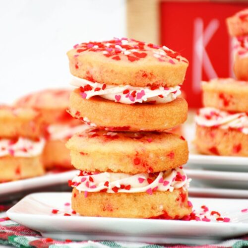 Valentine Whoopie Pies