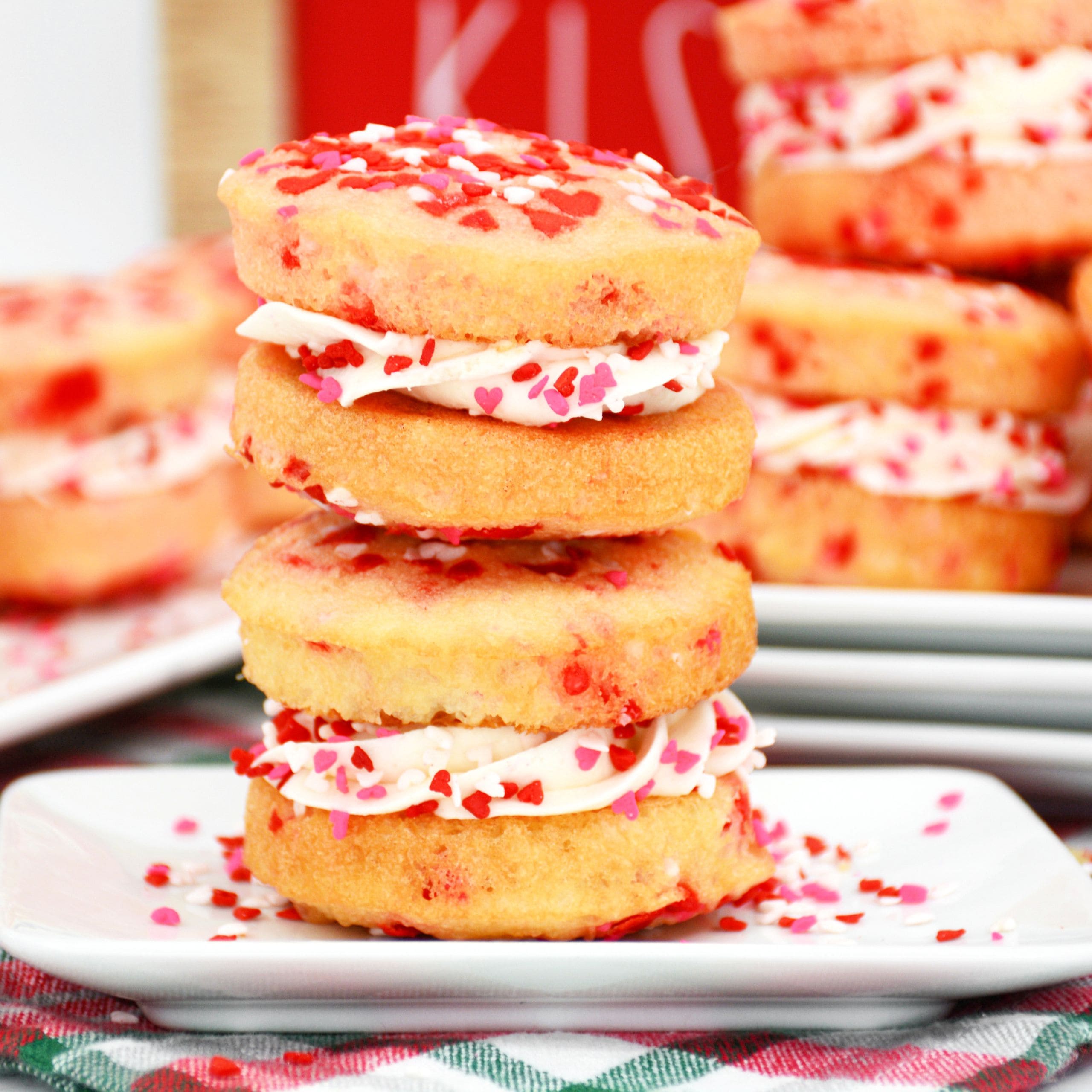 Valentine Whoopie Pies