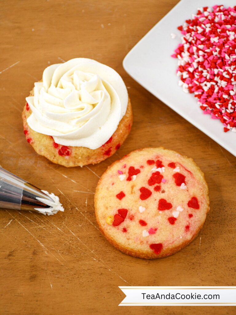 Making Valentine Whoopie Pies