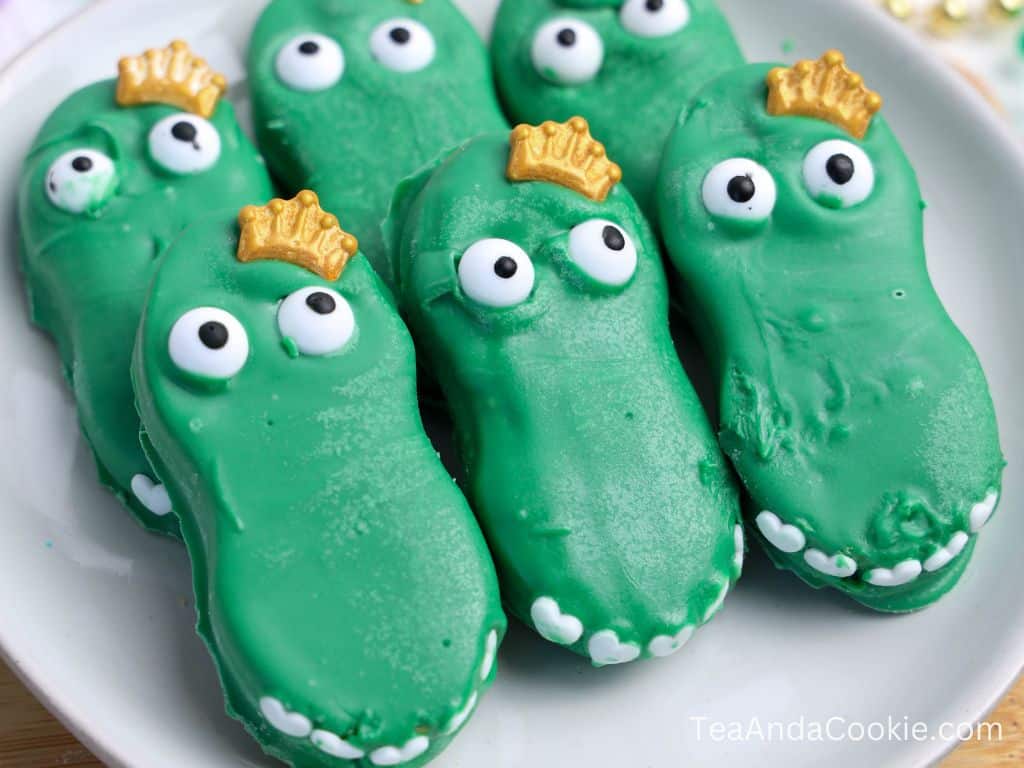 No Bake Alligator Cookies