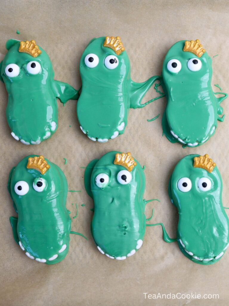 No Bake Alligator Cookies