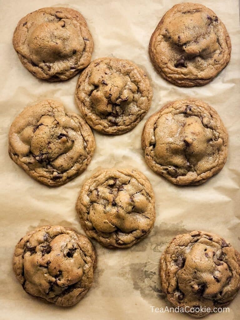 Brownie Stuffed Chocolate Chip Cookies