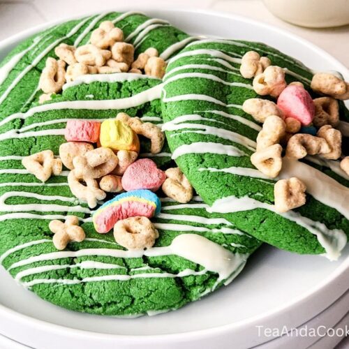 Lucky Charm Marshmallow Cookies