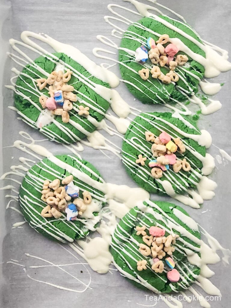 Lucky Charm Marshmallow Cookies