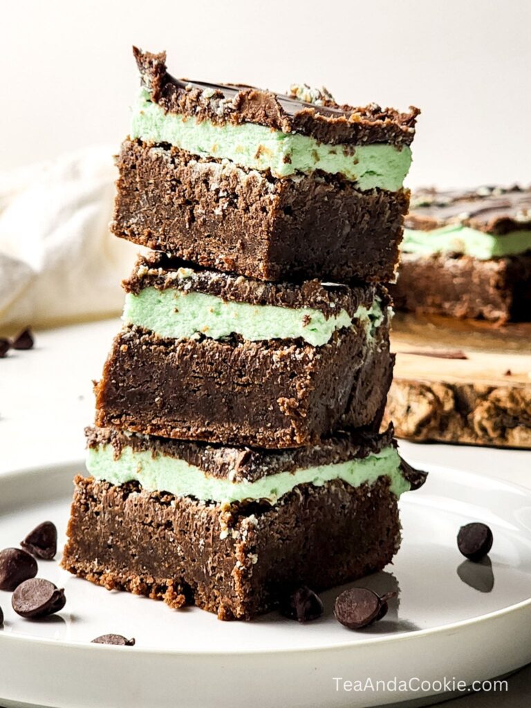 Mint Chocolate Chip Brownies