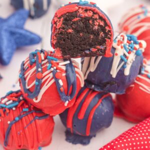 Fourth of July Oreo Balls