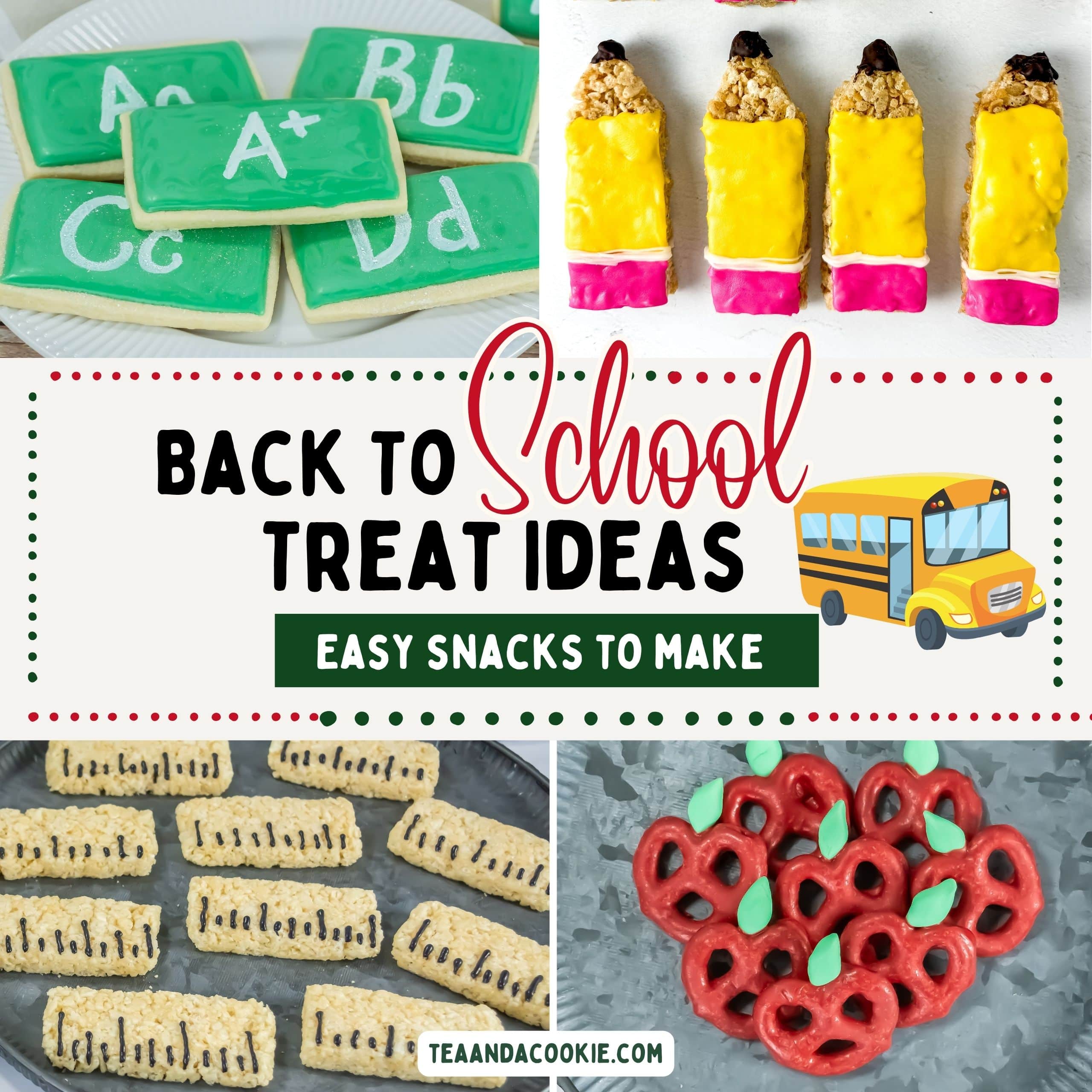 Back to School Treat Ideas Roundup